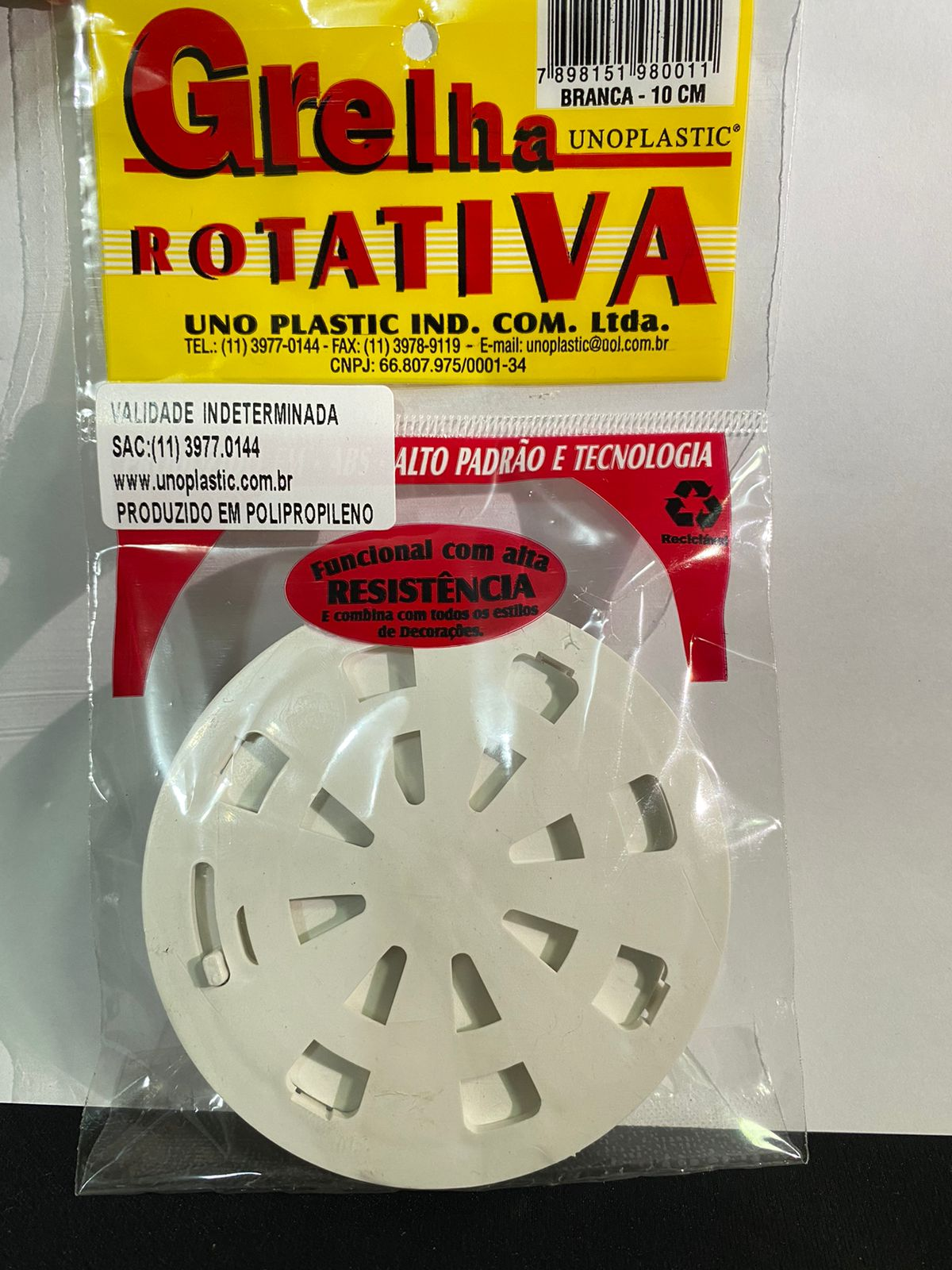 Grelha Rotativa Abre e Fecha